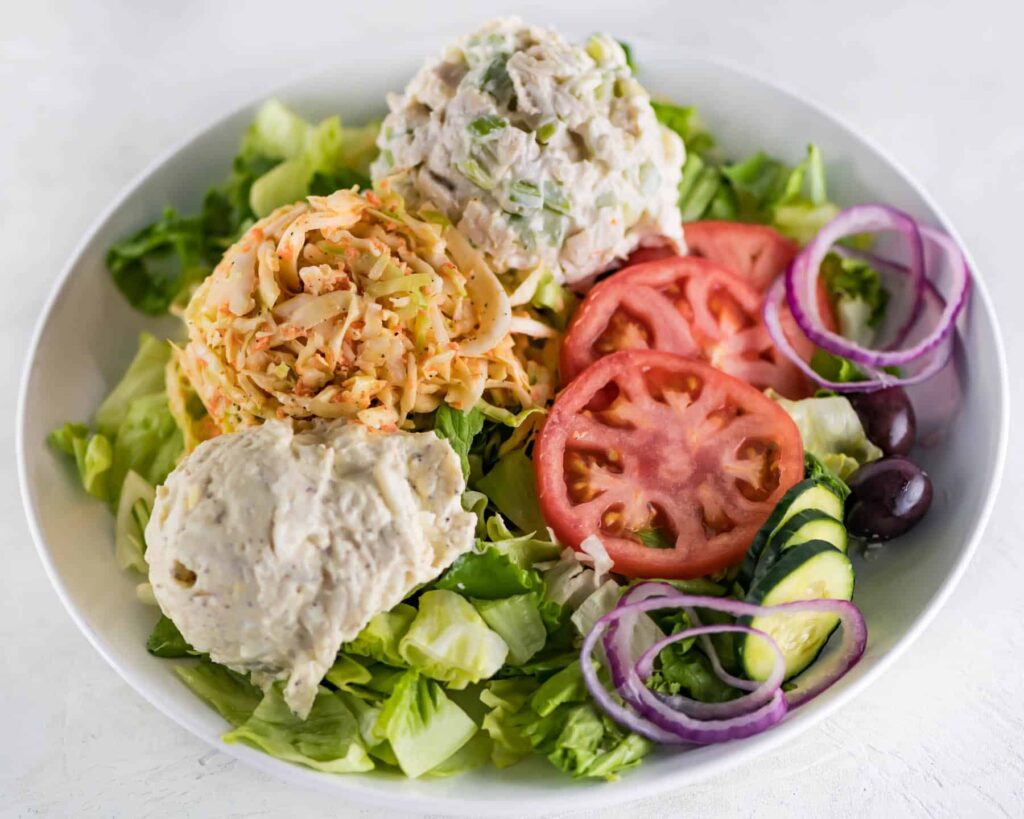 Scooped Salad Platter